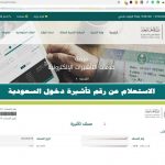 الاستعلام عن صدور تاشيرة من القنصلية السعودية