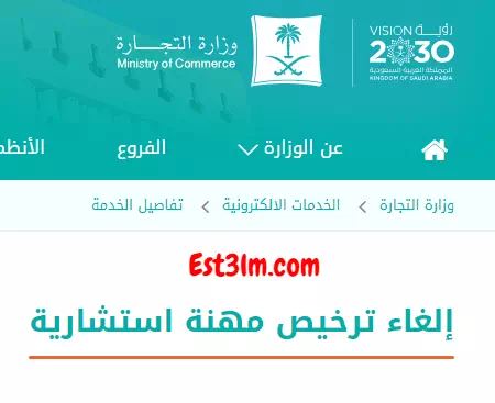 خطوات إلغاء ترخيص مهنة استشارية في السعودية