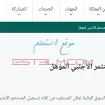 خطوات إلغاء تسجيل المستثمر الأجنبي المؤهل إلكترونياً داخل المملكة