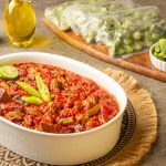 طريقة عمل طاجن البامية باللحمة