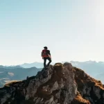 حلم الصعود إلى مكان مرتفع