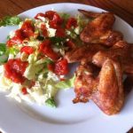 grilled chicken wings with salad 1132x670 1
