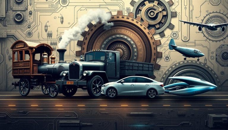 وسائل النقل وعلاقته بالتطور العلمي والتقني للإنسان 768x439 1