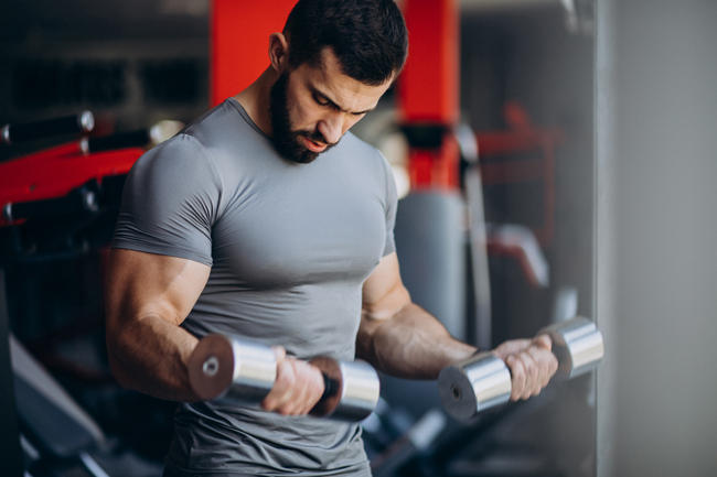 strong man training gym